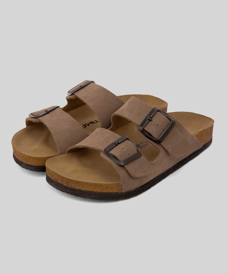 Women Mumka Shoes | Brown Strap Sandals