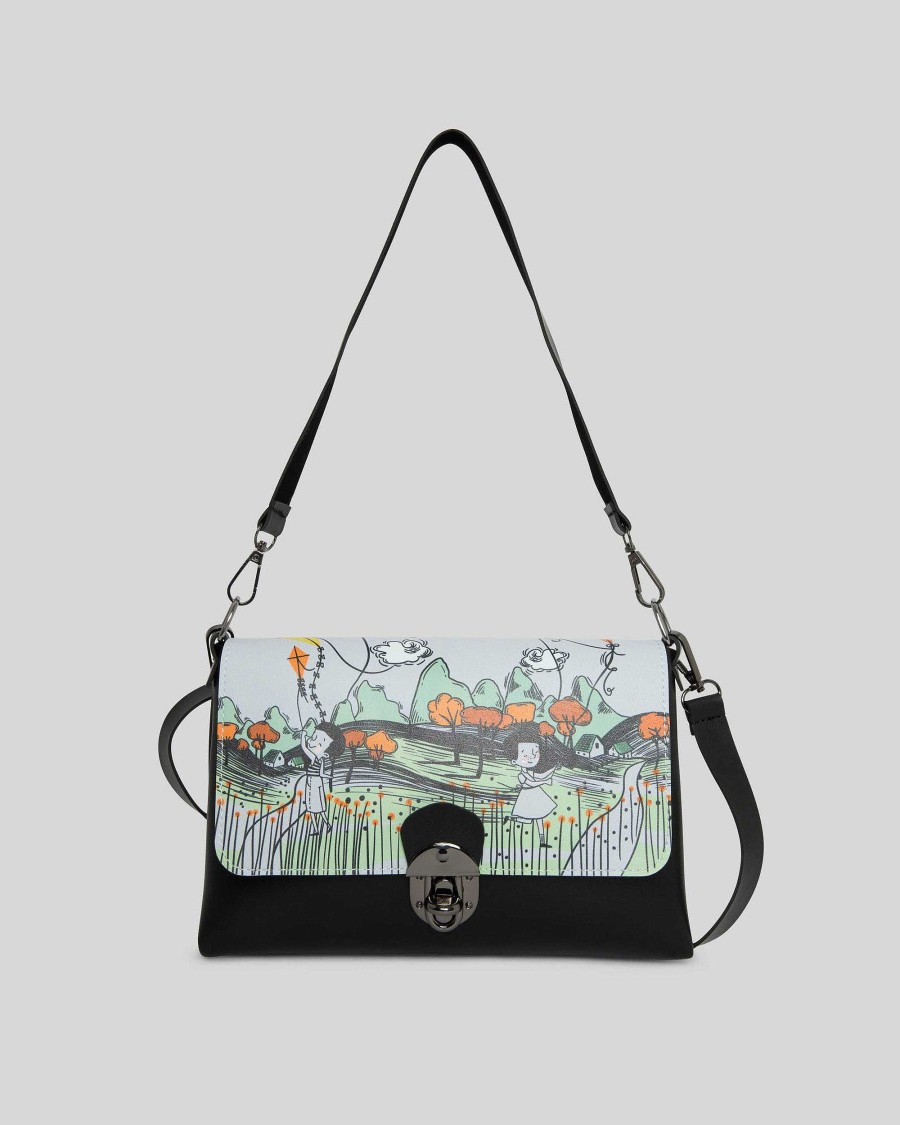 Women Mumka Shoes | Kites In The Sky Shoulder Bag