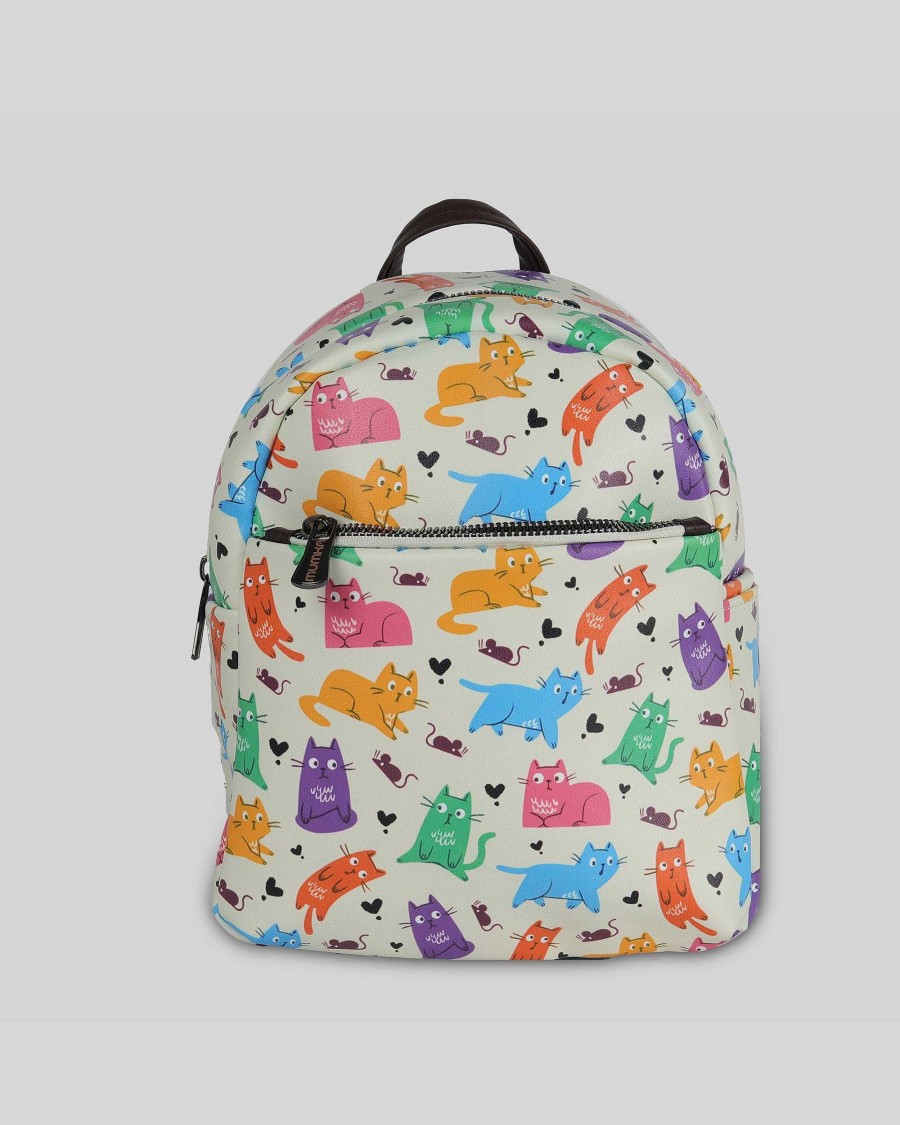 Children Mumka Shoes | Mini Backpack Cats Colors