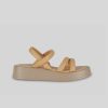 Women Mumka Shoes | Nude Platform Sandals