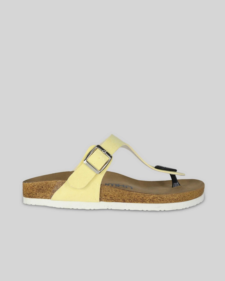 Women Mumka Shoes | Special Yellow Sandals