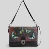 Women Mumka Shoes | Garnet Butterflies Crossbody Bag