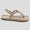 Women Mumka Shoes | White Circles Nomadic Sandals