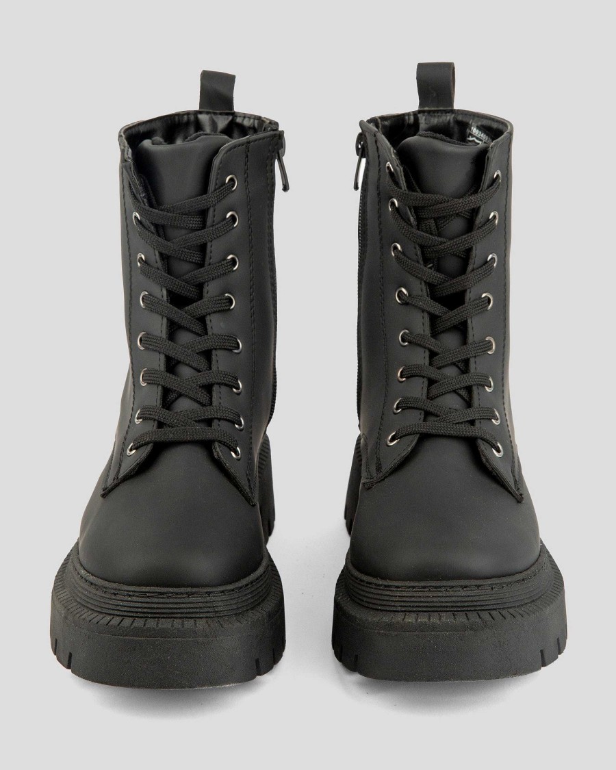 Women Mumka Shoes | Boots Black