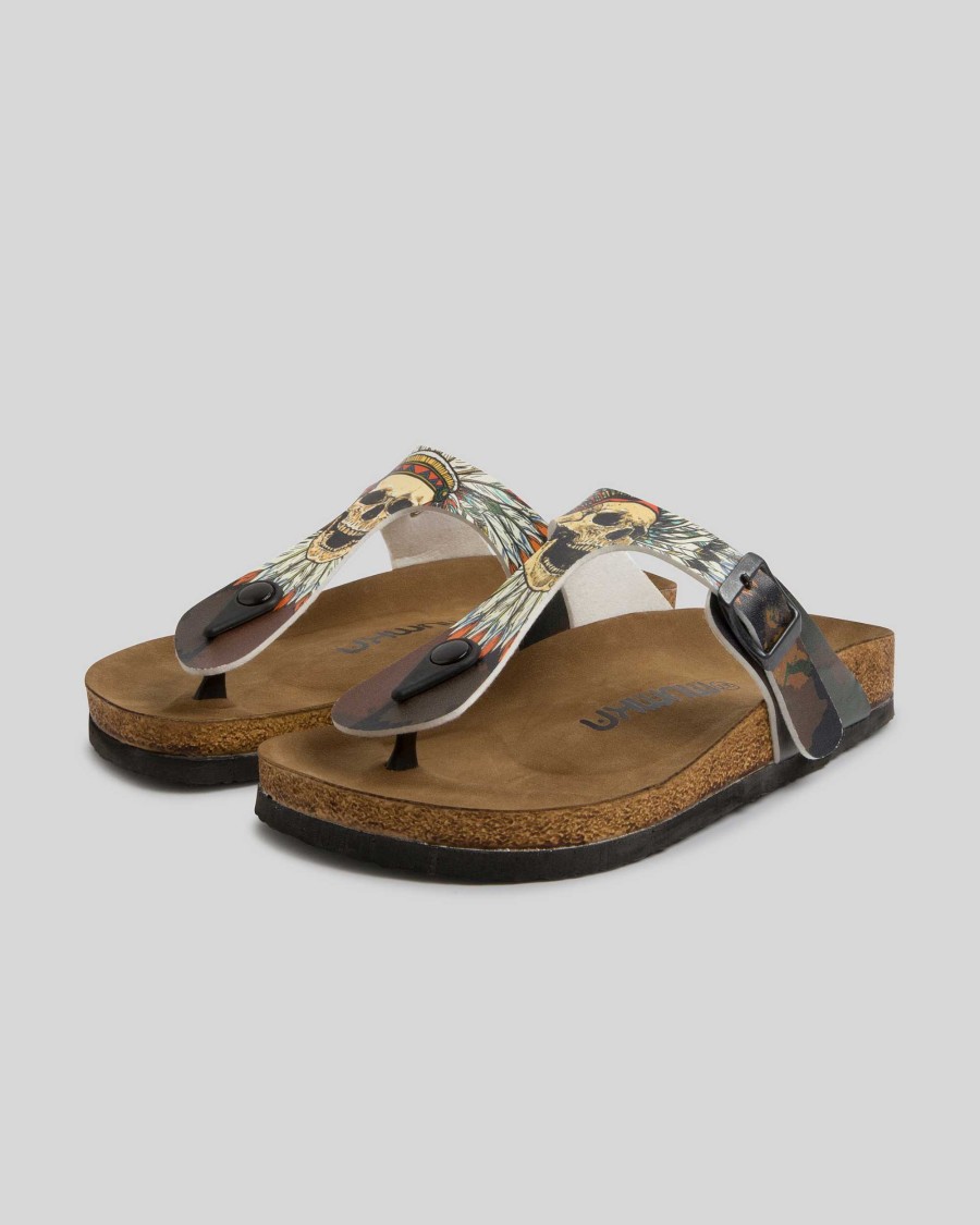 Women Mumka Shoes | Indian Skull Sandals