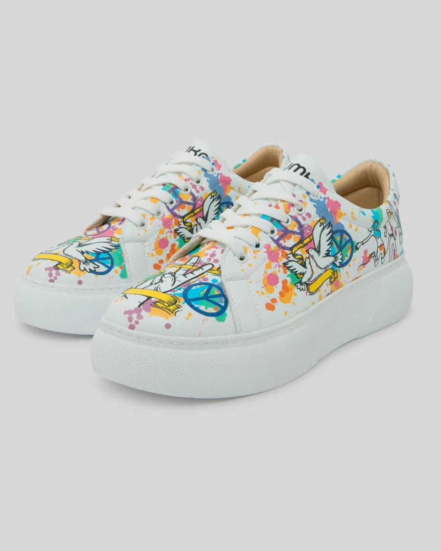 Women Mumka Shoes | Peace Sneakers