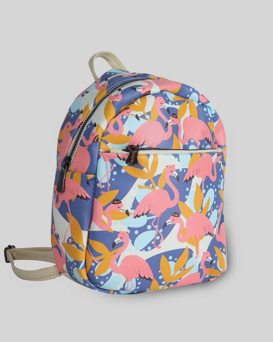 Children Mumka Shoes | Mini Flamingos Backpack