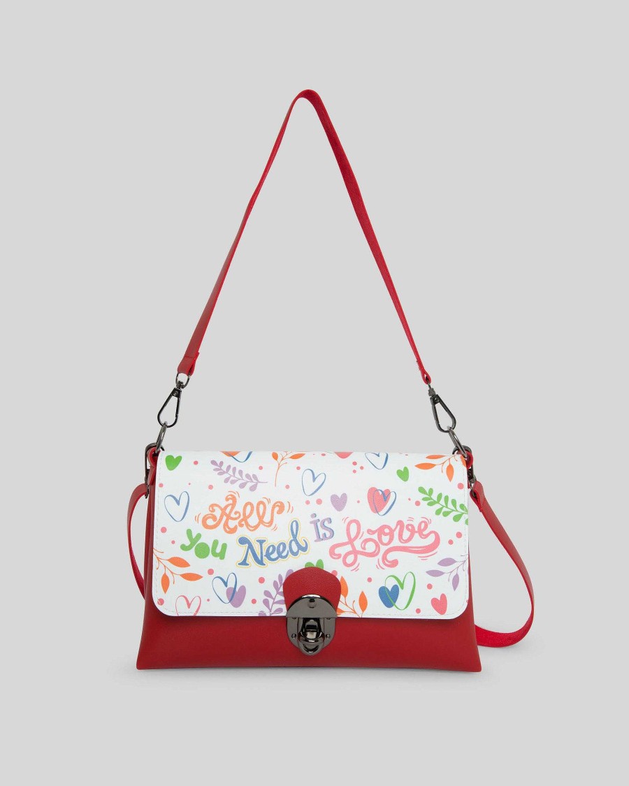 Women Mumka Shoes | Shoulder Bag All You Need Is Love