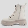 Women Mumka Shoes | Boots White