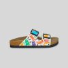 Women Mumka Shoes | Colored Cats Sandals