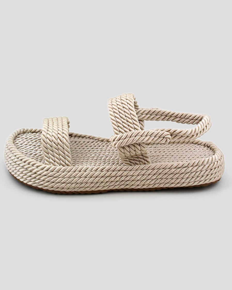 Women Mumka Shoes | Nomadic Strap Sandals White