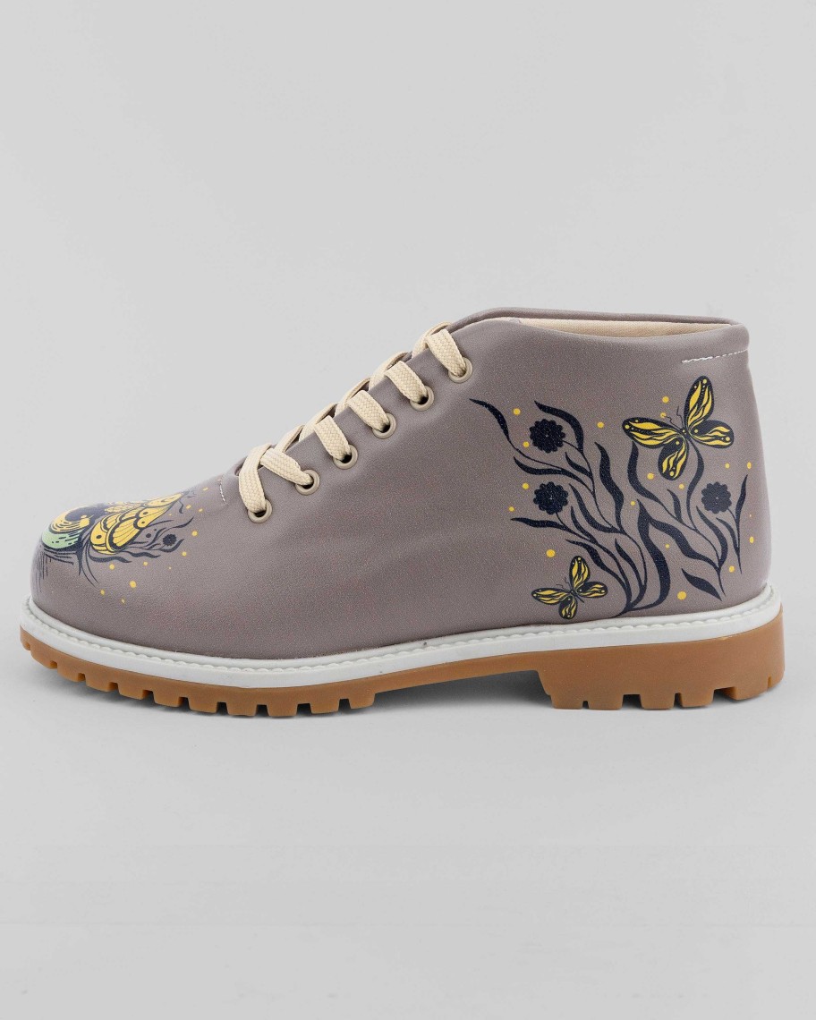 Women Mumka Shoes | The Eye Of Butterflies Ankle Boots