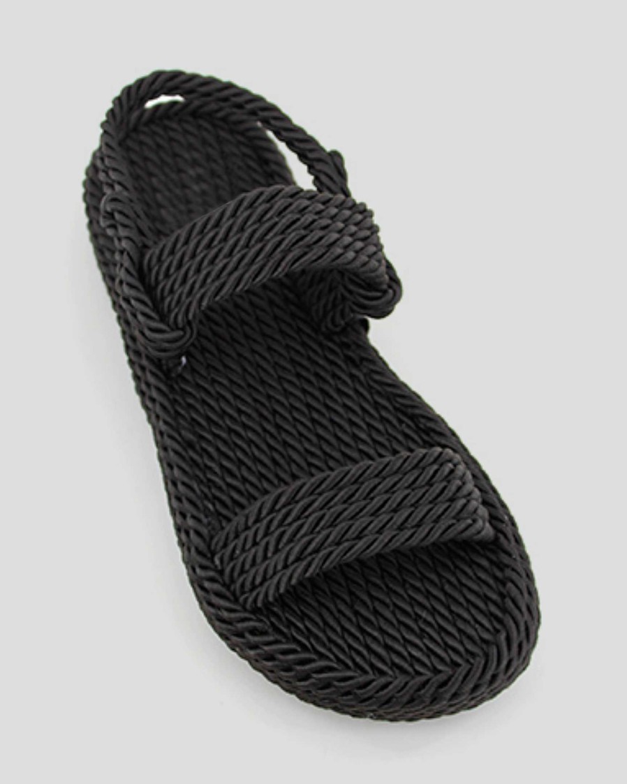 Women Mumka Shoes | Nomadic Strap Sandals Black