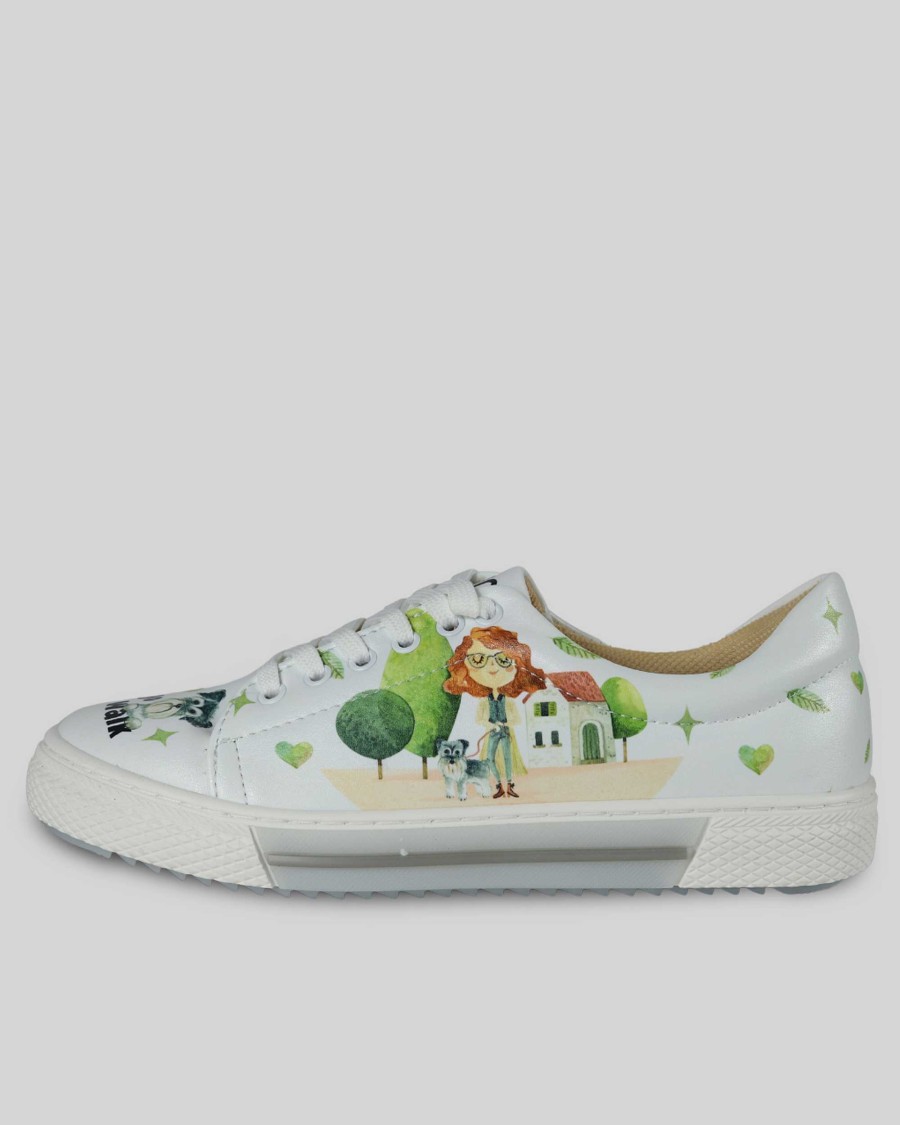 Women Mumka Shoes | Let'S Go For A Walk Sneakers