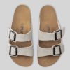 Women Mumka Shoes | Gray Strap Sandals