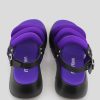 Women Mumka Shoes | Gross Purple Sandals