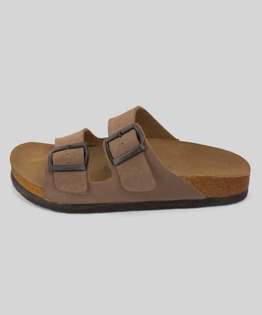 Women Mumka Shoes | Brown Strap Sandals