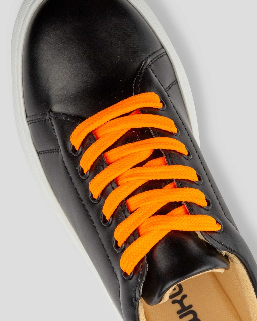 Laces Mumka Shoes | Neon Orange Laces