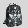 Women Mumka Shoes | Skulls With Wings Backpack