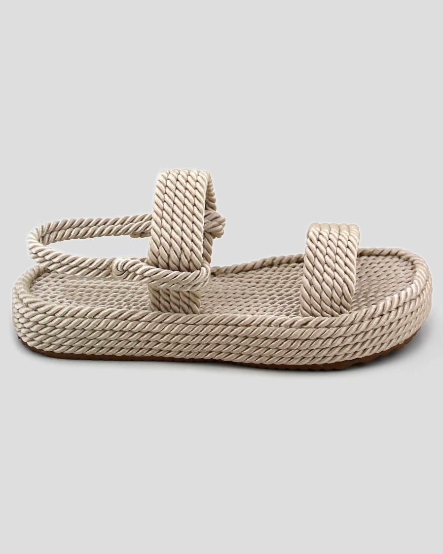 Women Mumka Shoes | Nomadic Strap Sandals White