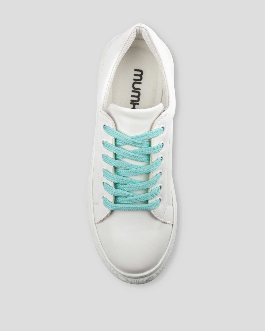 Laces Mumka Shoes | Mint Green Laces