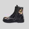 Women Mumka Shoes | Winter Flowers Boots