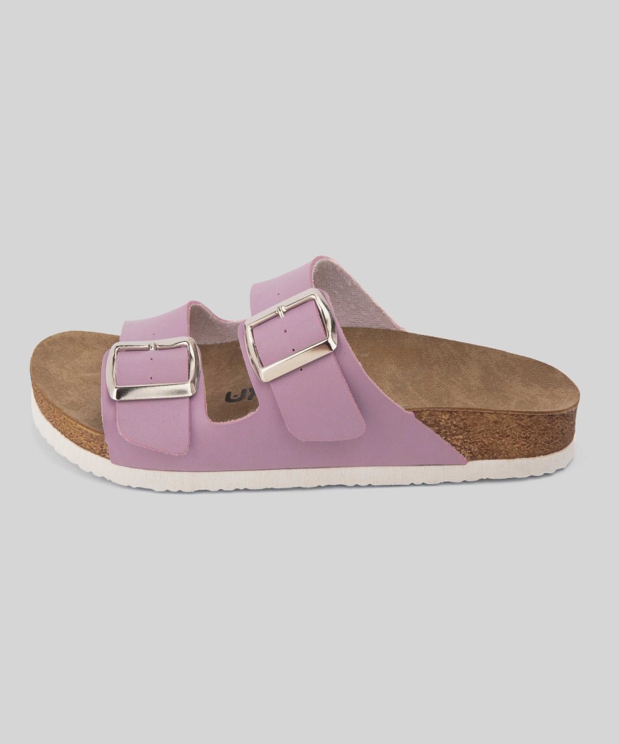 Women Mumka Shoes | Lilac Strap Sandals