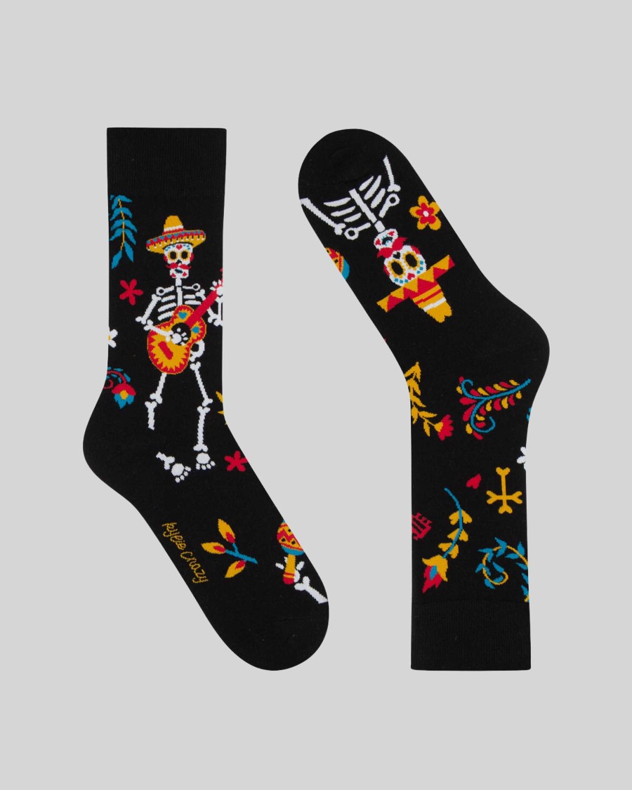 Socks Mumka Shoes | Skully Men Socks Size 41-46