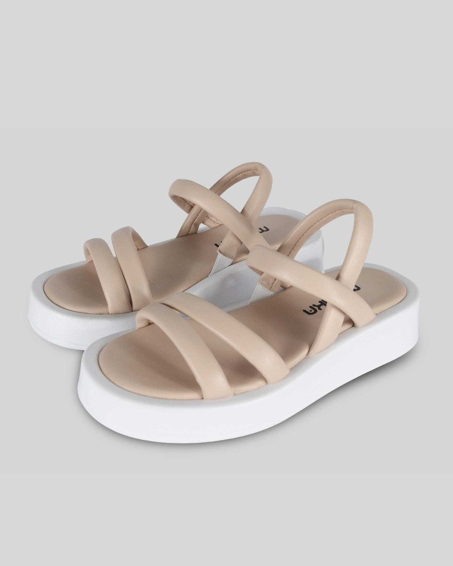 Women Mumka Shoes | Pink Platform Sandals