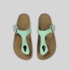 Women Mumka Shoes | Special Green Sandals