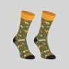 Socks Mumka Shoes | Puppy Khaki Socks Size 36-41