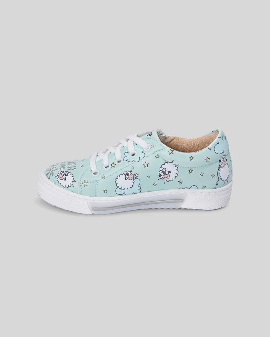 Children Mumka Shoes | Turquoise Dolly Sheep Slippers