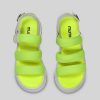 Women Mumka Shoes | Gross Green Sandals