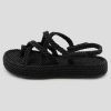 Women Mumka Shoes | Nomadic Sandals Toe Black