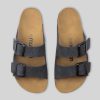 Women Mumka Shoes | Dark Blue Strap Sandals