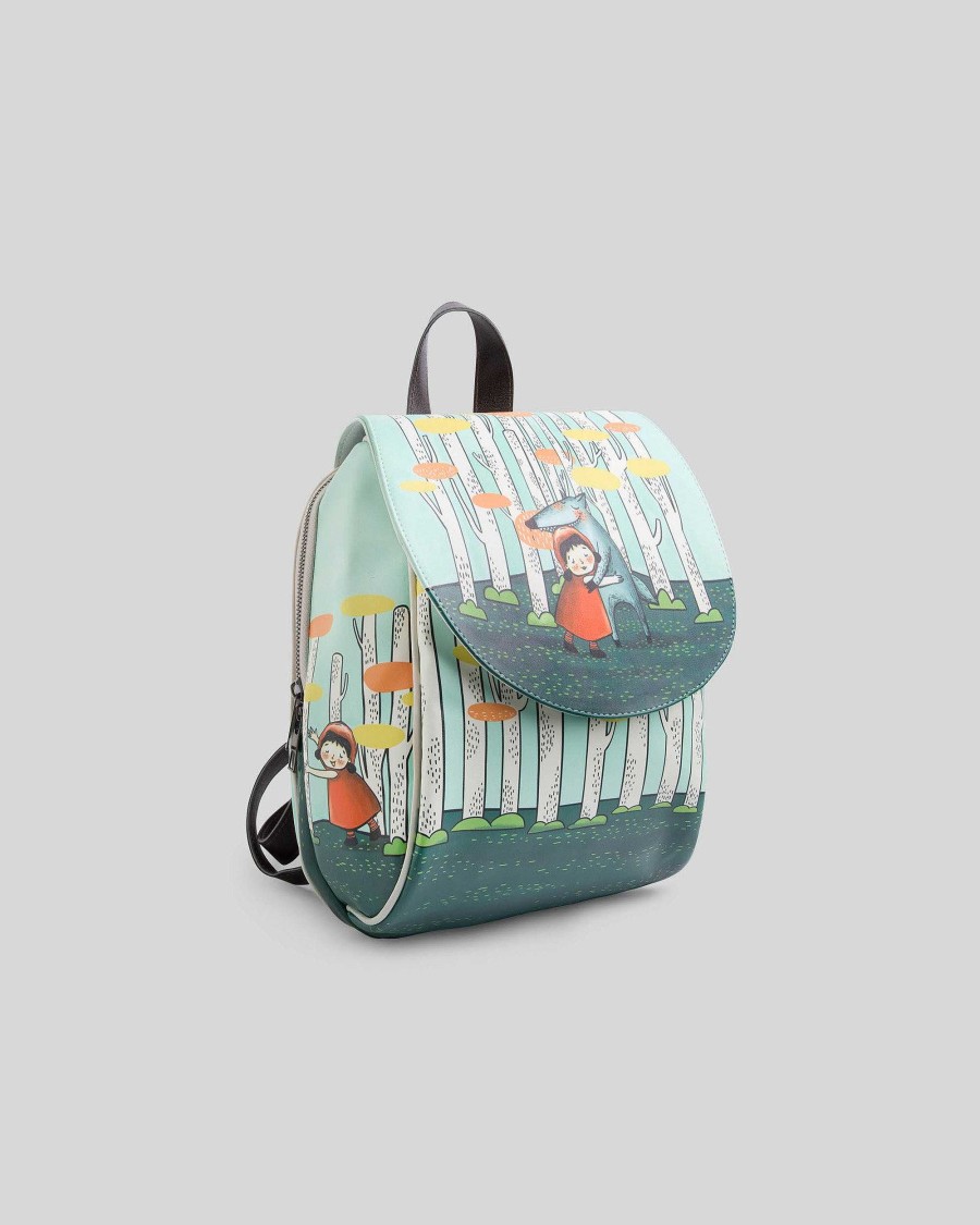 Children Mumka Shoes | Little Red Riding Hood Backpack